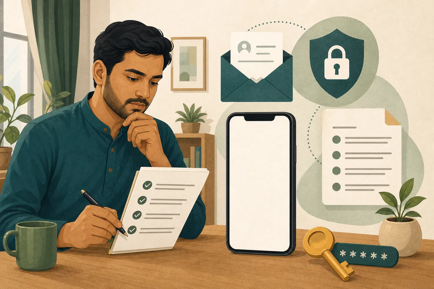 নতুন অ্যাকাউন্ট তৈরির আগে তথ্য ও নিরাপত্তা তালিকা যাচাই